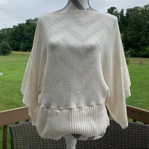 1X Cream Sweater